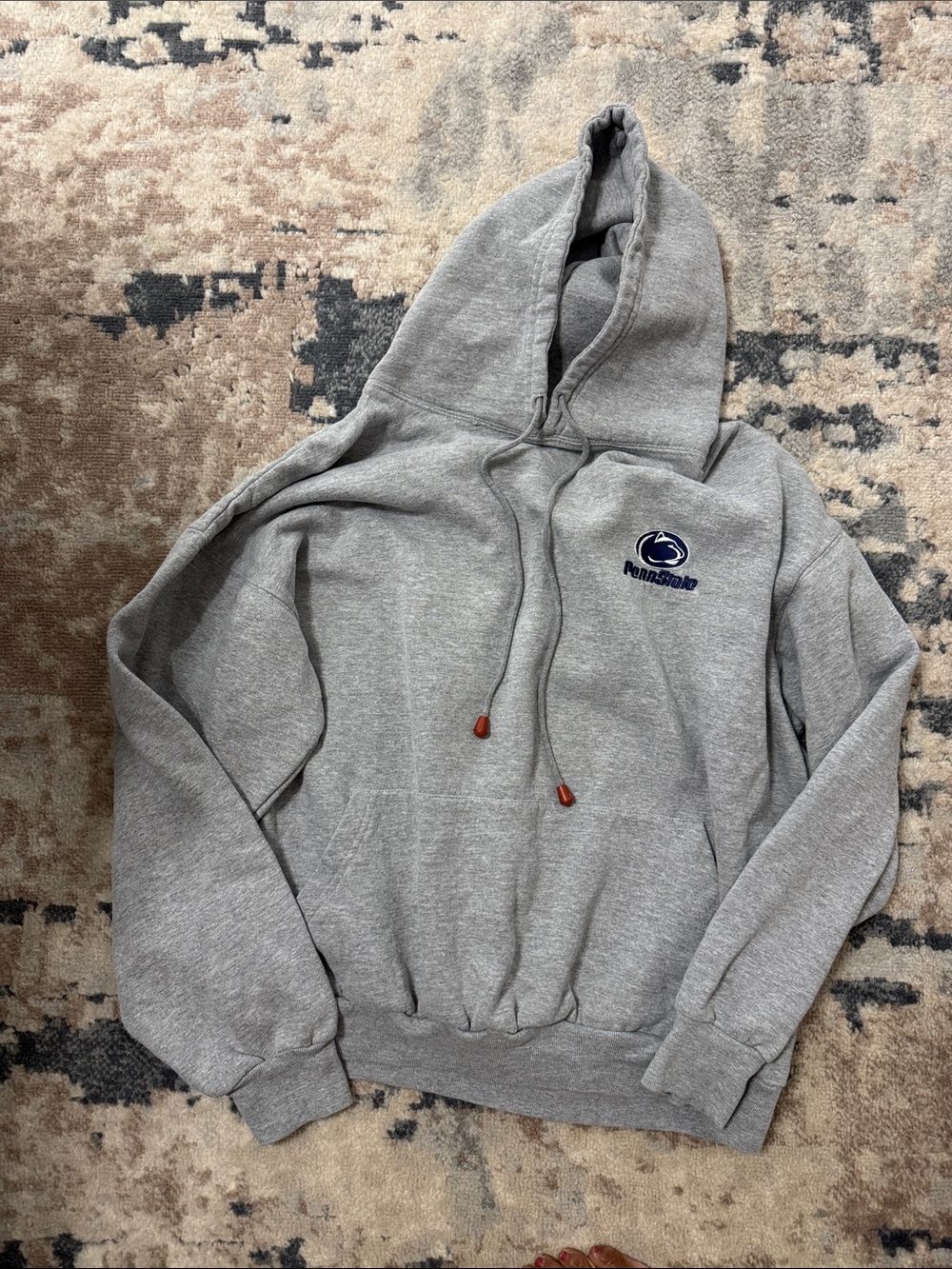Penn State gray hoodie XXL
